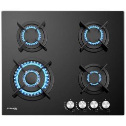 GH604BF Glas Table de cuisson à gaz,Gaz avec brûleur wok 4 feux, Table de cuisson à gaz