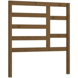 Vidaxl - Tête de lit Marron miel 96x4x104 cm Bois massif de pin Honey brown