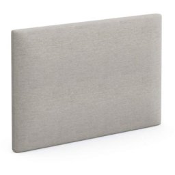 Someo - Tête de lit déco beige lin 140 - Ecru