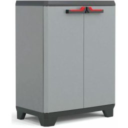 Armoire Basse stilo - Armoire de Rangement Intérieur en Résine Multifonctions - Étagères Modulables
