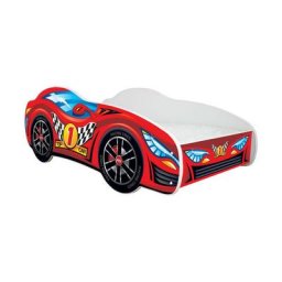 Lit enfant Voiture Racing top car rouge + Matelas