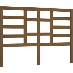 Vidaxl - Tête de lit Marron miel 146x4x104 cm Bois massif de pin Honey brown