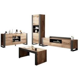 Ensemble de salon Charlotte D104 , Pièces individuelles, Avec table de tv, Avec des équipements