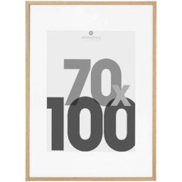 Cadre photo en bois - Beige - 70 x 100 cm - Livraison gratuite - Beige