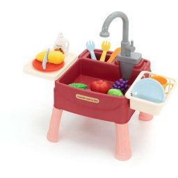 Robincool - vier pour Enfants Mini avec Circuit d'Eau et Robinet d'Arrêt Basin of Wash 45x26x39 cm