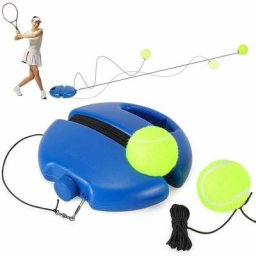Tumalagia - Tennis Trainer, Set de Tennis avec 2 Balles de Rebond, Outil de Formation