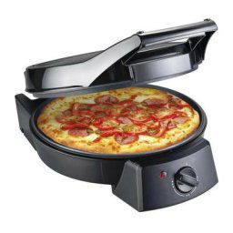 ARTHUR MARTIN AMP357 - Cuiseur a Pizza - 1800W - 30cm - Ouverture 180° - Arret automatique