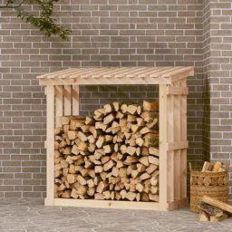 Maisonchic - Support pour bois de chauffage Abri de stockage Porte bûches et range bûches