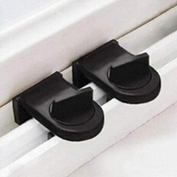 2 serrures pour fenêtre coulissante, pour sécurité enfant, porte coulissante réglable, protection