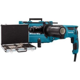 Makita - perforateur sds-plus avec des pointes et burin HR2631FT12