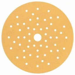 Bosch - Feuille abrasive C470, 150 mm, 320, multi-trous, velcro, lot de 5 2608608X88