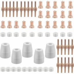 65 Pièces PT31 Consommables Plasma Decoupeur Plasma Parkside Cut 30 40 50 Consommables de