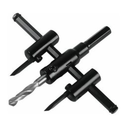 30-300mm Cercle Réglable Cutter Scie Kit, Foret De Cloison Sèche En Bois Scie Coupe Ronde, Trou