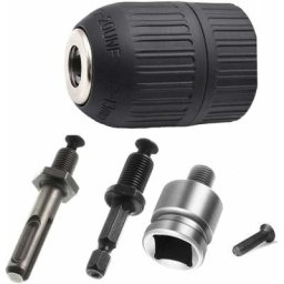 Mandrin Auto-serrant 2-13mm Mandrin à Serrage Rapide 1/2-20UNF avec Adaptateur sds Plus Accessoires
