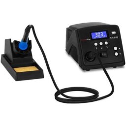 Stamos - Station De Soudage Numérique Avec Écran lcd Et Support Pratique 60W 150-450°C - Noir