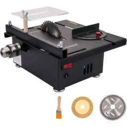 Vevor - Mini Scie a Table Scie De Table Portable electrique 4 Lames 10000 Tr/min