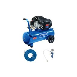 Scheppach - Pack Compresseur 50L - 2200W - HC53DC - tuyau 15m - Poignée de gonflage des pneus à
