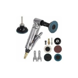 Neumatique Meuleuse d'angle à Air (1/4 bsp 6.2Bar) pour Carrosserie Lustrer Polissage Ebavurage