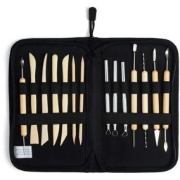 Sculpture Set argile poterie sculpture céramique outils kit 14pcs