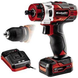 Perceuse-visseuse sans fil Einhell TE-CD 18/40 Li-Solo TE-CD 12/1 X-Li (1x2,0Ah) 4513592 12 V 2000