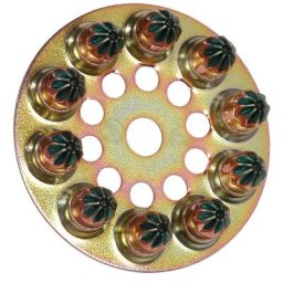 Cartouche de disques de 10 charges 6,3/10 verts Spit 031600 - n.c.