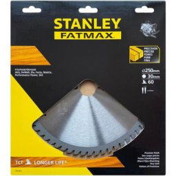 Stanley - Lame De Scie Circulaire tct/hm 250mm