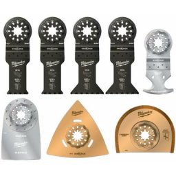 Set de 8 lames de multitools Milwaukee Renovation - 48906088