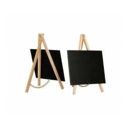 Interface Plv - Mini chevalet de table avec trépied en bois dimensions 23 x 15 cm - Lot de 2 - Pin