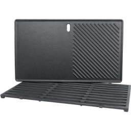 7637 44,5CM Grille Cuisson & Plaque Cuisson en Fonte pour Weber Spirit i & ii 200, E-210, E-220,
