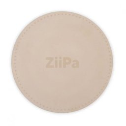 Pierre à pizza ronde pour four ménager - Beige - Ziipa