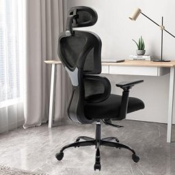 Chaise de bureau, Fauteuil de Bureau d'Ordinateur Ergonomique, chaise de travail en maille