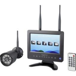 Sygonix - Set pour caméra de surveillance SY-4548736 4 canaux avec 1 caméra 1280 x 720 pixels 2.4