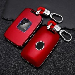Blue Dream - Rouge)Voiture Clé Étui Coque de clé Résistant à l'usure et aux Chutes Compatible avec