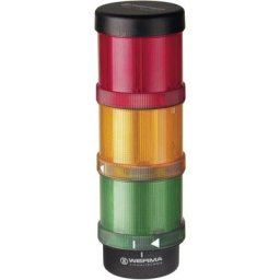 Colonne de signalisation Werma Signaltechnik 64900001 led rouge, jaune, vert 1 pc(s) S964821
