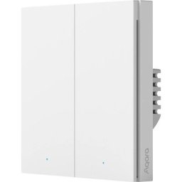 Aqara - Commutateur mural sans fil WS-EUK02 blanc Apple HomeKit W698732
