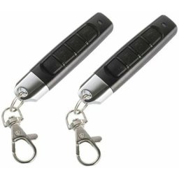 2 Packs 433MHz Alarme De Voiture Porte De Garage Télécommande Duplicateur Clone Code Scanner