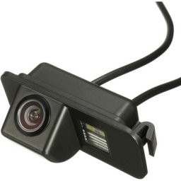 Lumière de plaque d'immatriculation hd ccd voiture caméra de recul couleur vue arrière étanche