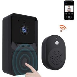 Smart Wifi sans fil sonnette caméra à distance visiophone interphone sonnette vidéo sonnette sans