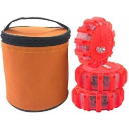 Gyrophare Led Orange Puissant, Lampe Stroboscopique Voiture, Gyrophare Tracteur Agricole, Plat