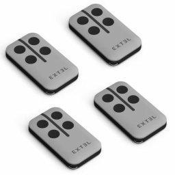 Télécommande Extel Beep pour portail et porte de garage (ex weatem) - Lot de 4