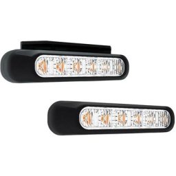 Clignotant avant FT-200 led 95200 12 v, 24 v, 36 v via réseau de bord encastré orange - Fristom