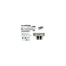 Somfy - Kit yslo flex rts Motorisation volets 2 battants, l 880 à 1520mm color is marron
