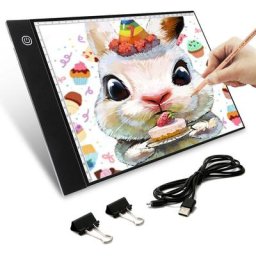A4 Tablette led Light Box Tablet 4.2mm Portable Stencil Touch Board Dessin Copie Conseil avec