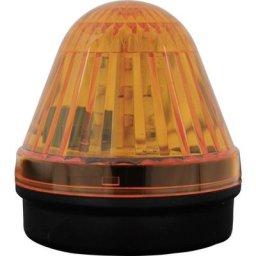 Avertisseur optique led Compro CO/BL/50/A/024 24 v dc/ac lumière permanente, flash jaune IP65 1