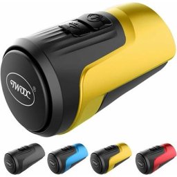 Jaune)Electrique Sonnette Vélo, 125dB Antivol Alarme Fort Electronique Klaxon Vélo, 4 Modes
