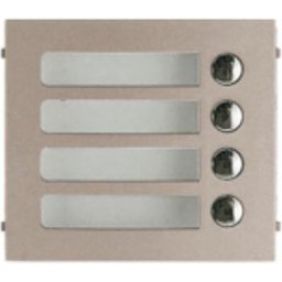 Façade - pour module 4 boutons Aiphone gf4p