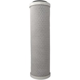 Aquawater - Cartouche 2 en 1 pour eau de boisson : filtration, anti-goût et odeurs - 12 mois - Blanc