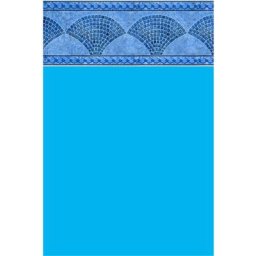 Liner Piscine 75/100 Bleu foncé frise Keops 5.00 x 3.00m H1.32m