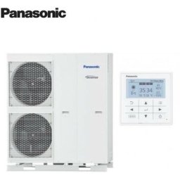 Panasonic - pompe à chaleur monobloc aquarea 12 kw wh-mdc12h6e5 r-410 wi-fi option a++