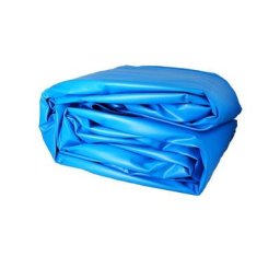 Liner Piscine - Liner pour piscine ovale 6,10 m x 3,75 m x 1,20 m - Bleu - 40/100e - Pour rail